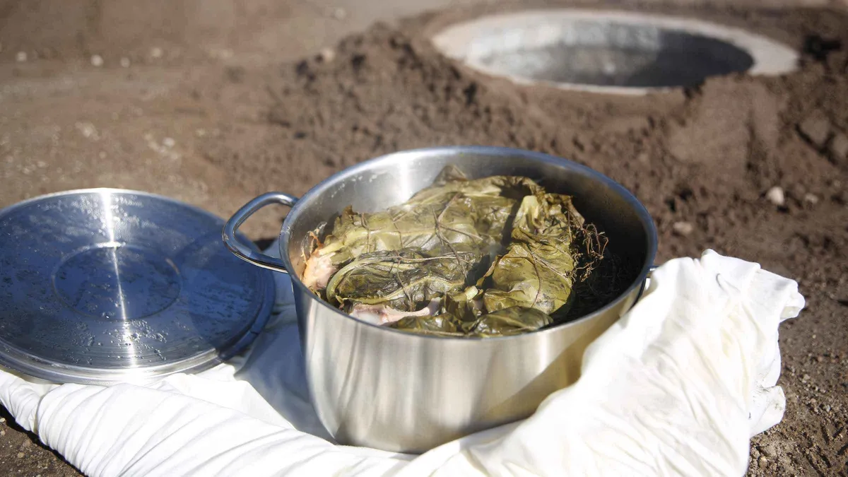 A pot of cozido fresh from the volcanic ground before a Furnas cooking class with thermal circuit access, a deep dive into Azores food tradition